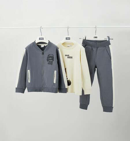 Completo tre pezzi bambino GRIGIO