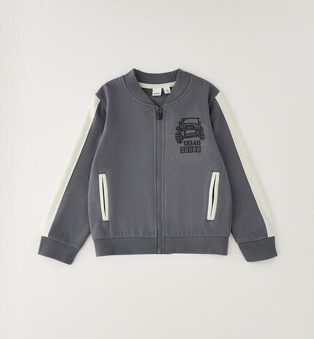 Completo tre pezzi bambino GRIGIO SCURO-0564