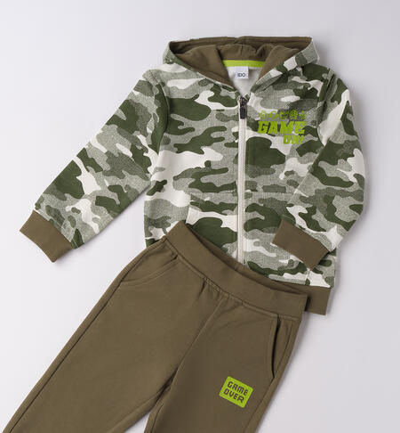 Completo tuta bambino PANNA-VERDE-6BUP