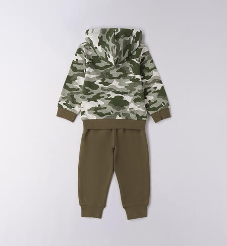 Completo tuta bambino PANNA-VERDE-6BUP