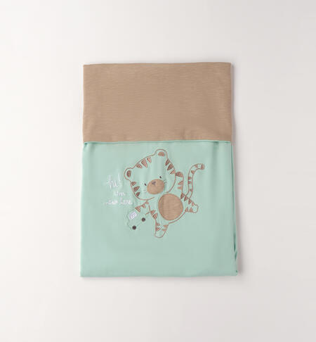 Copertina da neonato VERDE