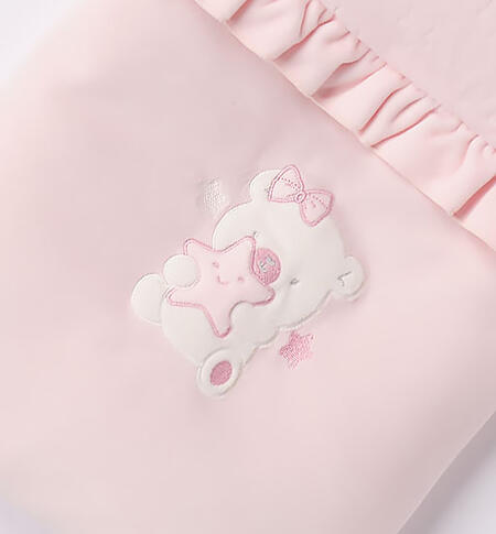 iDO teddy bear blanket for baby girl ROSA-2512