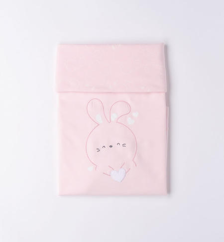 Copertina neonato per culla da 0 a 18 mesi iDO ROSA-BIANCO-6V45