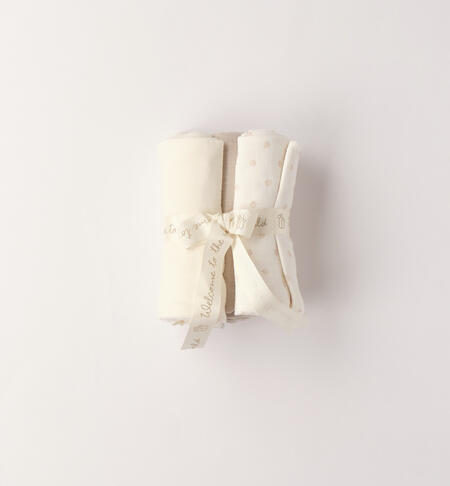 Lightweight muslin blankets WHITE