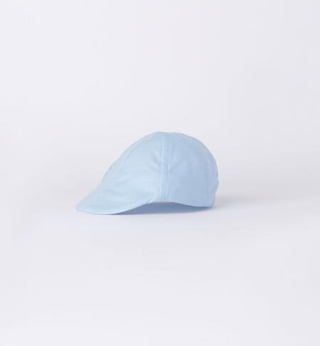 Linen cap for newborn baby AZZURRO-3872
