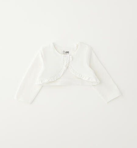 Elegant baby girl shawl CREAM