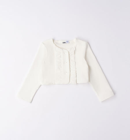 Girl's cream shrug CREAM