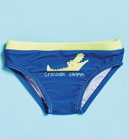 Costume slip mare neonato BLU