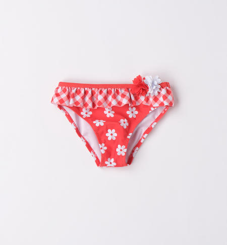 Costume slip per neonata da 1 a 24 mesi iDO BIANCO-CORALLO-6V80