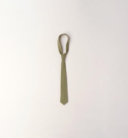 Boy's tie VERDE SALVIA-4921