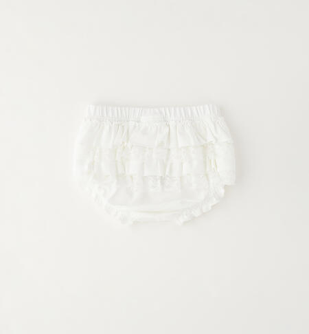 Culotte per neonata iDOMini PANNA-0112