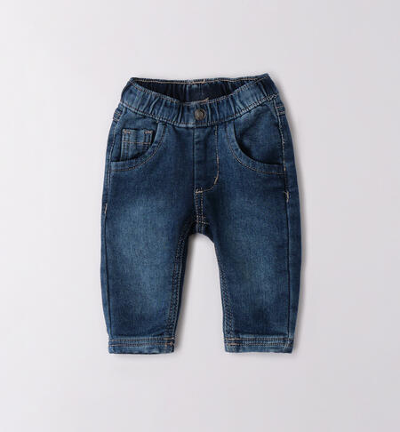 Denim per neonato BLU