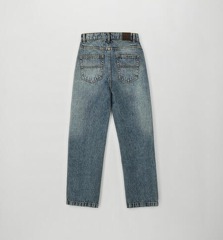 Denim ragazzo 100% cotone STONE OVERDYED BEIGE-7270