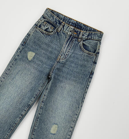 Denim ragazzo 100% cotone STONE OVERDYED BEIGE-7270