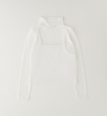 Turtleneck for girls CREAM