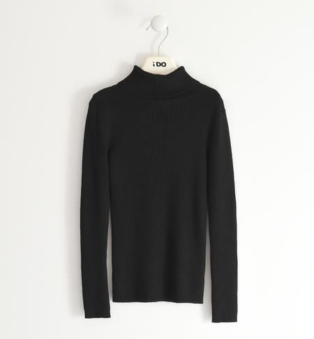 Dolcevita ragazza in tricot - da 8 a 16 anni iDO NERO-0658