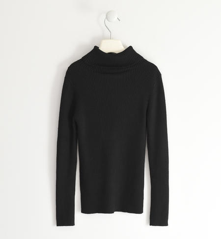 Dolcevita ragazza in tricot - da 8 a 16 anni iDO NERO-0658