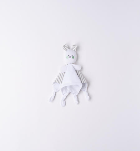 Doudou neonato coniglietto GRIGIO