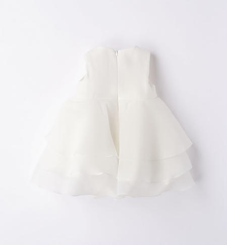 Elegante abito neonata da 1 a 24 mesi iDO PANNA-0112
