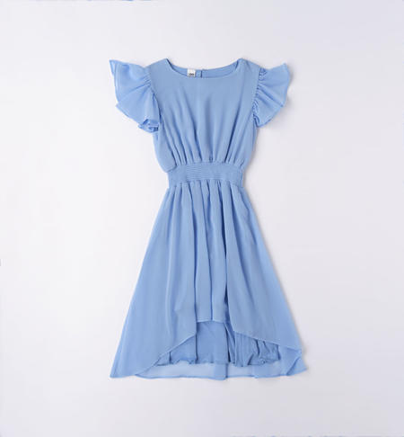 Elegant iDO dress for girls from 8 to 16 years AZZURRO-3624