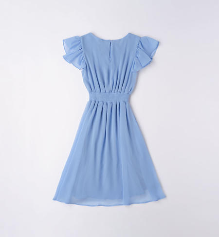 Elegante abito per ragazza da 8 a 16 anni iDO AZZURRO-3624