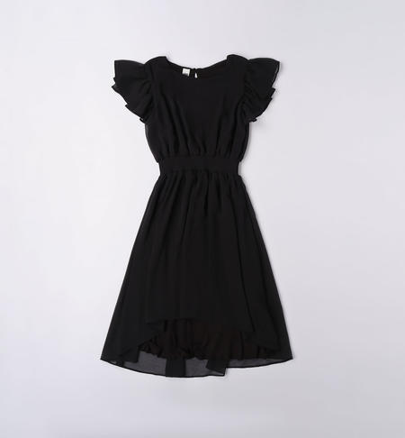 Elegante abito per ragazza NERO
