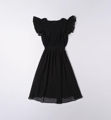 Elegant iDO dress for girls from 8 to 16 years NERO-0658