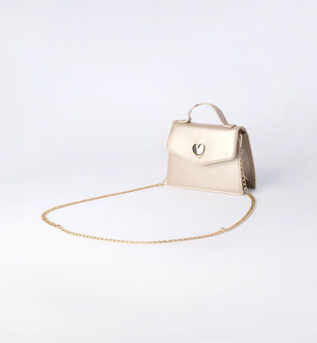 Elegante borsa bambina cuore GIALLO