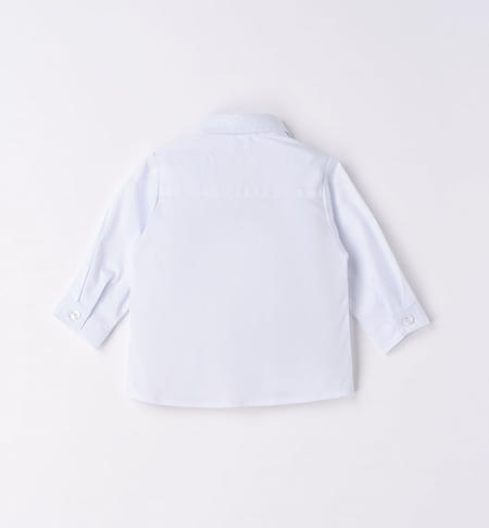 Elegante camicia neonato da 1 a 24 mesi iDO BIANCO-0113