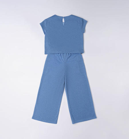 Elegant iDO outfit for girls from 8 to 16 years AZZURRO-3624