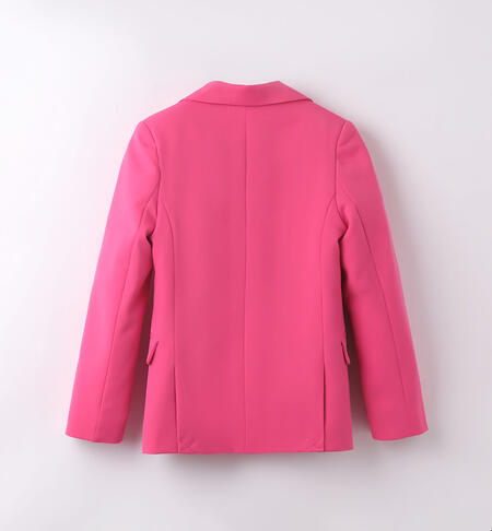 iDO elegant jacket for girls aged 8 to 16 years FUXIA-2443