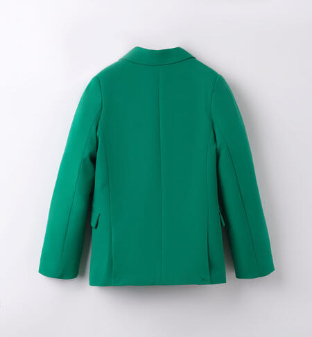 iDO elegant jacket for girls aged 8 to 16 years VERDE-5056