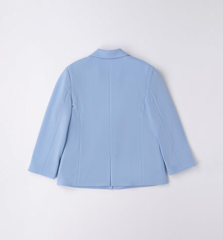 Elegante giacca ragazza da 8 a 16 anni iDO AZZURRO-3624