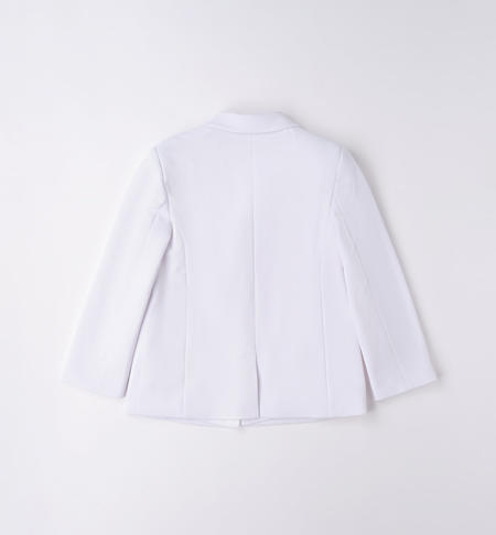 Elegante giacca ragazza da 8 a 16 anni iDO BIANCO-0113