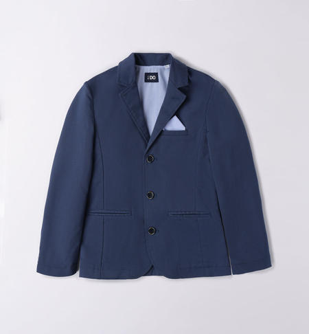 Elegante giacca ragazzo con taschino da 8 a 16 anni iDO NAVY-3854