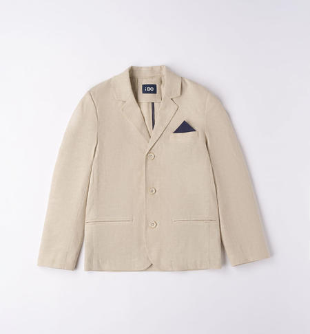 Elegante giacca ragazzo da 8 a 16 anni iDO BEIGE-0451