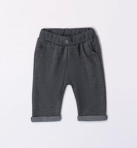 iDO elegant trousers for boys from 1 to 24 months NAVY-3885