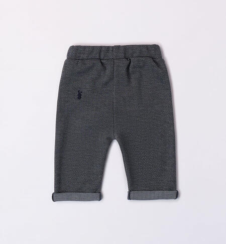 iDO elegant trousers for boys from 1 to 24 months NAVY-3885