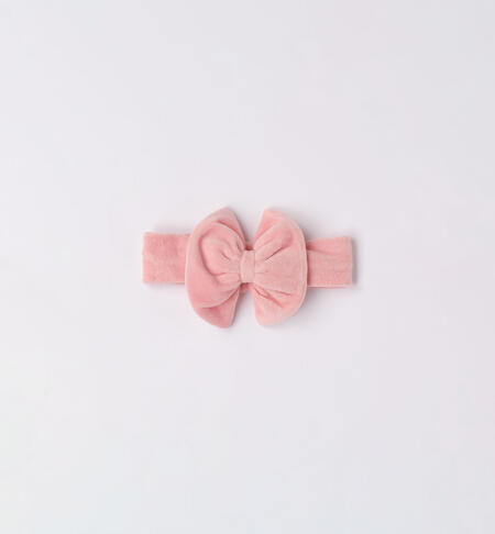 iDO chenille headband for baby girl, one size ROSA-2524