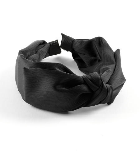 Headband with bow for girls from 9 months to 8 years  iDO NERO-0658