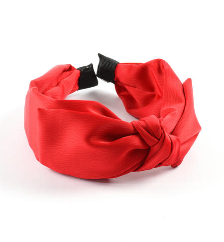 Headband with bow for girls from 9 months to 8 years  iDO ROSSO-2253