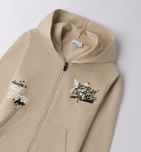 100% cotton boys¿ sweatshirt  BEIGE-0436