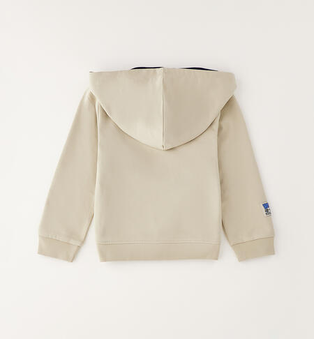 Felpa 100% cotone bambino BEIGE-0436