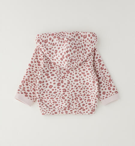 Felpa animalier bimba ROSA-ROSA-6CFR