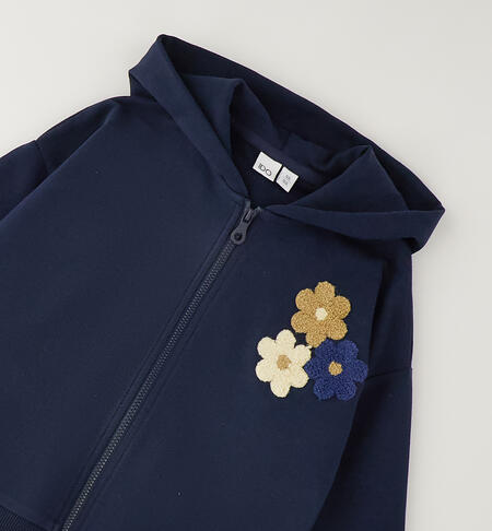 Felpa bambina iDO NAVY-3885