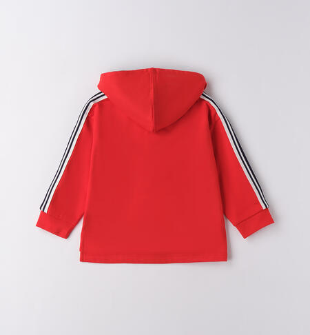 Felpa bambino 100% cotone ROSSO-2236