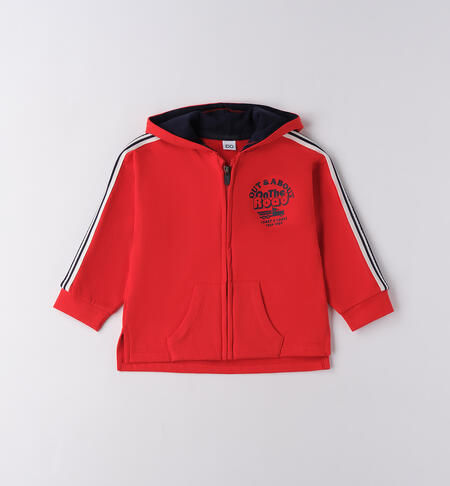 Felpa bambino 100% cotone ROSSO-2236