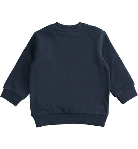 Emoji capsule sweatshirt for boys from 9 months to 8 years iDO NAVY-3885