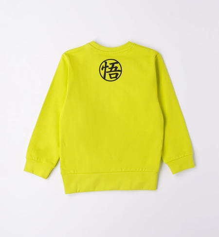 iDO boy's ¿Dragon Ball¿ sweatshirt from 3 to 12 years VERDE ACIDO-5234