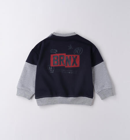 Felpa bambino girocollo  GRIGIO MELANGE-8992